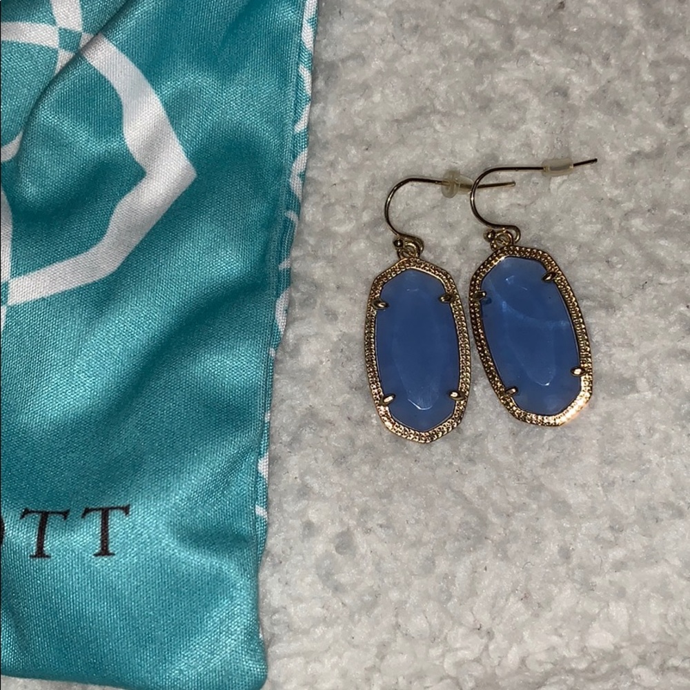 Kendra Scott Periwinkle Dani Earrings